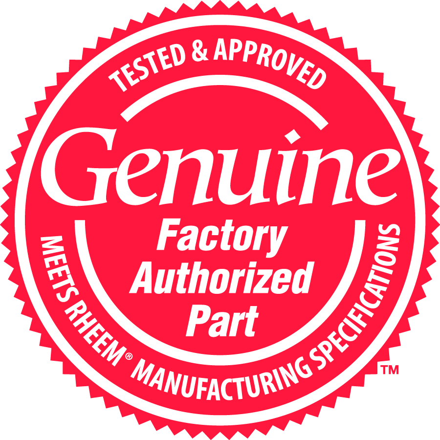 Rheem Parts Genuine Logo